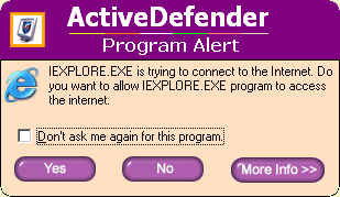 Program Alert