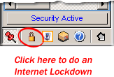 Click here to do an Internet Lockdown