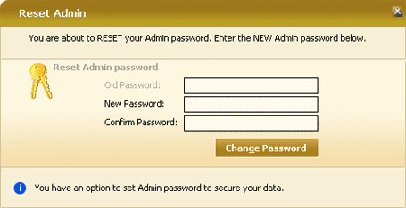 Set an Admin Password