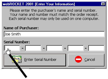 Point your arrow at the beginning of the box (or area) that you want to copy your text to.