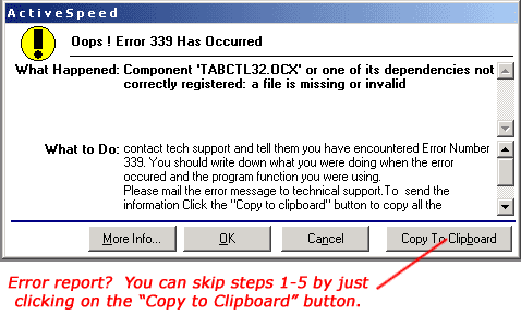 Step 5 placed a copy of the text into a temporary storage place in your computer called your Clipboard. Continue to Step 6 to see how to get the text from your Clipboard to anywhere else (or Paste).